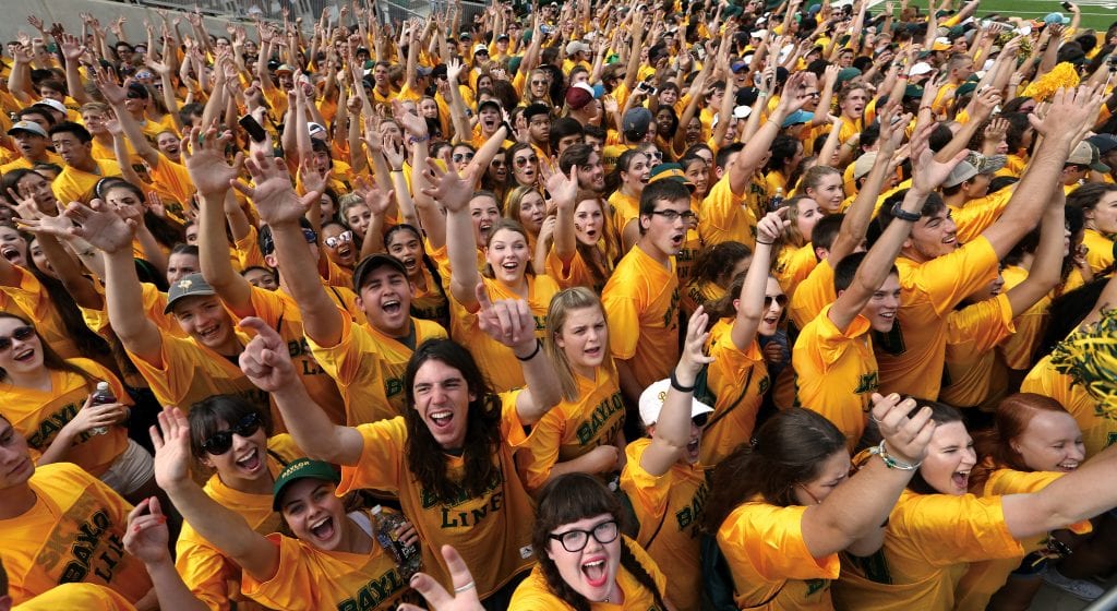 First-Year Students Excited about Baylor University
