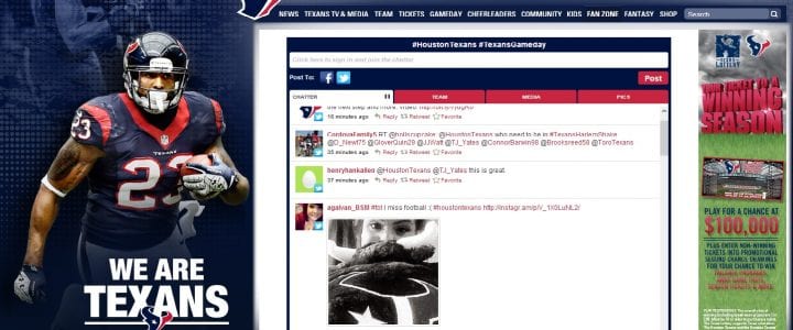 Social media in the NFL: Strategy and tools