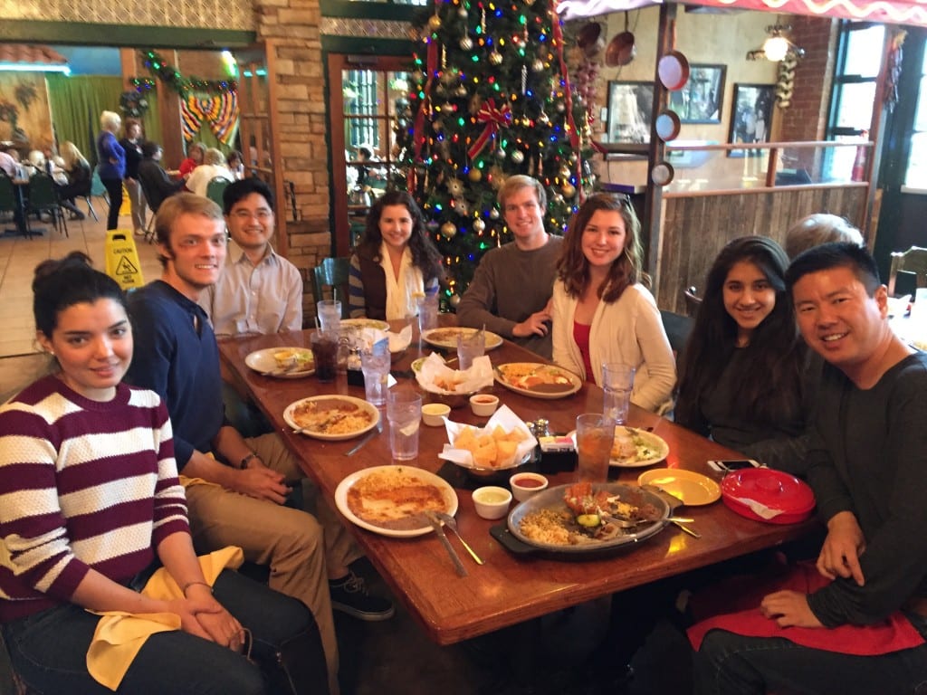2015 December group lunch